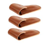 VINTORKY Lot de 3 Étuis en PU pour Harmonica 10 Trous Pochette de Rangement Portable Paquet et Pratique pour Musiciens