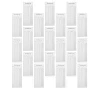 VINTORKY Lot de 30 Marque-pages en Papier Blanc Résistant pour Organiser Vos Lectures, Accessoires de Bibliothèque Pratiques et Stylés, pour Bureaux et Bibliothèques