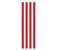 VINTORKY Lot de 4 bâtonnets de coupe pour massicot, lames de rechange en plastique, base de 45 cm pour machine à découper le papier, idéale pour la maison et le bureau.