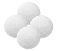 VINTORKY Lot De 4 Boules Filtrantes Éponges 3 Pouces pour Piscine Et Aquarium, Réutilisables, Lavables, à Haute Densité pour Filtration Et Nettoyage Aquatique