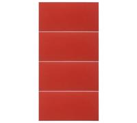 VINTORKY Lot de 4 feuilles de silicone pour presse à chaud, 10 x 20 cm d'épaisseur, isolantes et résistantes à la chaleur, tapis de table réutilisables pour transfert sur t-shirt, accessoires