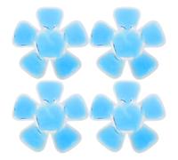 VINTORKY Lot de 4 sachets de glace pour casque : coussinets de gel rafraîchissants pour casques de chantier - Doublure de réutilisable pour de vélo, de moto, d'équitation, de travail en
