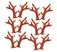 VINTORKY Lot De 50 Paires De Mini Bois De Cerf Épingles À Cheveux -têtes Et Accessoires De Coiffure