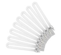 VINTORKY Lot de 8 Tubes Lumineux pour Vernis à Ongles 9W Lampe de Remplacement pour Utilisation Professionnelle et pour Nail Art de Temps