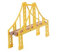 VINTORKY Maquette de Pont ferroviaire : Accessoires de Voie ferrée en Bois, décor de Chemin de Fer Miniature pour Enfants et Tout-Petits