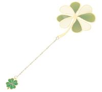 VINTORKY Marque-page en Fer Vert Léger et Décoratif avec Design Unique Style Chinois pour Accessoires de Lecture et Repérage Rapide des Pages