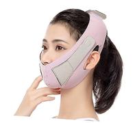 VINTORKY Masque De Lifting Visage Femme Bande Élastique Réductrice De Épaisseur Accessoire De Soutien Pour Visage Mince Et Fermeté Peau