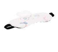 VINTORKY Masque Yeux en Peluche Lesté 1 Pièce Confortable pour Dormir Thérapie Rafraîchissante pour Adultes Utilisation en Voyage Masque Design Mignon