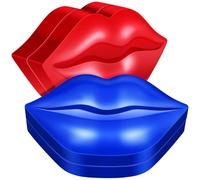 VINTORKY Masques Hydratants Lèvres de Lèvre, 2 Boîtes Eau et Glycérine, Réduisent Rides et Préviennent la Sécheresse, Vie Quotidienne