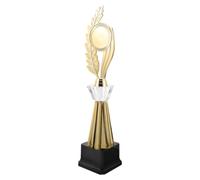 VINTORKY Mini Trophée en Plastique Doré Léger Coupe et Élément Doré, Facile à Nettoyer, pour Récompenses Garçon et Filles en Concours d'art et Classe Réutilisable