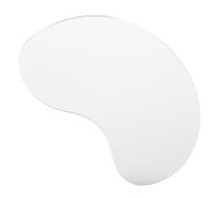 VINTORKY Miroir Décoratif Incurvé en Acrylique Argenté Effet de Réflexion Réaliste pour Décor de Village de Noël et Affichages de Vacances Portables