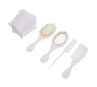 VINTORKY Miroir Et Peigne Portable Anti-statique Kit Maquillage Élégant Pour Coiffure Pour Soins Des Cheveux Fins Et Style Vintage