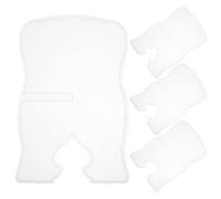 VINTORKY Moule en silicone (lot de 4) pour la création de supports de livres et de partitions musicales. Idéal pour la fabrication de supports en résine époxy, comme étagères pour Coran ou