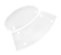 VINTORKY Moule en Silicone pour Plaque de Porte Soi-même Moules à Bricolage, pour Fabriquer des Pendentifs et Décorer Votre Pièce Facilement