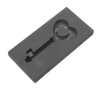 VINTORKY Moules en graphite pour la fonderie - de graphite en bloc pour le fraisage, la fusion superficielle et la fabrication de moules de fonderie - Créations de bijoux et œuvres d'art à faire