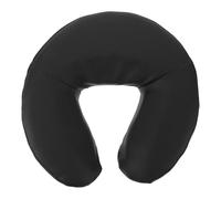 VINTORKY Oreiller de massage : Coussin appui-tête et coussin facial pour table et fauteuil de massage, support facial en forme de U pour spa esthétique, noir