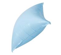 VINTORKY Oreiller Gonflable et Accessoire de Piscine en PVC Bleu Carré Oreiller Épais pour Automne Décoraion et Protection Bâche à Bulles pour Piscine Hors Sol