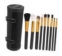 VINTORKY Organisateur De Pinceaux De Maquillage Cuir PU Étui De Rangement Cosmétique pour Artistes Et Femmes à Pinceaux Pratique Et Élégant pour Voyage Et Usage Quotidien