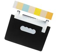 VINTORKY Organiseur de Reçus Portable Multi-fonction Classeur Accordéon Compartiments Rangement Bureau et Domicile Trieur Soufflet pour Factures et Documents