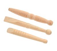 VINTORKY Outil de Massage en Bois pour Réflexologie Plantaire et Acupression Pointes Arrondies pour Pieds et Jambes Usage Quotidien Collègues et Famille