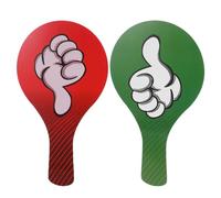 VINTORKY Outils de Communication en PVC Lot de 2 pour Enseignants et Étudiants Palettes de Réponse pour Classes et Séances de Formation