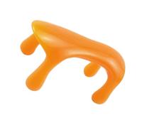 VINTORKY Outils de Massage en Résine pour Soulager Tensions Musculaires Planche Gua Sha Visage Orange de Chien pour Douleurs Chroniques et Usage Quotidien