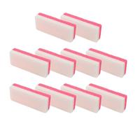 VINTORKY Outils de Pédicure 10pcs Mini Meule Double Face en Pu pour Exfoliation Douce Talons Fissurés, pour Usage à Domicile Voyage