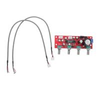 VINTORKY Panneau De Contrôle De Préamplificateur Audio Carte Amplificateur avec Contrôle De Volume Tonalité Et Basses pour Enregistrements Musicaux Et Performances Direct