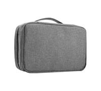 VINTORKY Paquet Multifonctionnel Imperméable en Imitation Cation Trousse de Toilette Portable avec Compartiment Transparent pour Voyage et Séjour d'une Nuit