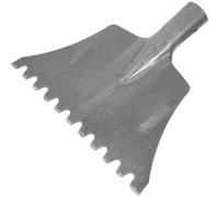 VINTORKY Pelle à Glace D'extérieur en Acier Résistant Lame Dentelée Grattoir à Glace Pratique pour Déneigement pour Allée Outil de Nettoyage Neige Robuste et Portable