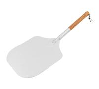 VINTORKY Pelle à Pizza Triangulaire en Aluminium avec Manche en Bois Ustensile la Cuisine Pratique pour Four à Pizza Domestique Légère Résistante pour Pizzerias et Restaurants