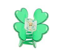 VINTORKY Pince à Cheveux Créative Forme De Trèfle à Quatre Pour Saint-patrick Accessoire Pour Coiffures Festives Et Élégantes