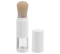VINTORKY Pinceau à poudre rétractable : Pinceau de maquillage à poils doux - Flacon rechargeable format voyage avec bouchon pour fond de teint en poudre, blush, création de cartes