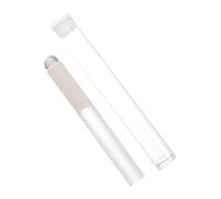 VINTORKY Pinceau Lèvres Silicone Portable Blanc Pinceau Applicateur Lèvres Doux pour Maquillage Précis et Définition Améliorée Brosse Cosmétique Compacte pour Retouches Voyage