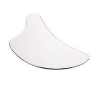 VINTORKY Planche Gua Sha Acier Inoxydable 1 Pièce Masseur Facial Anti-Âge pour Adultes Circulation Sanguine -