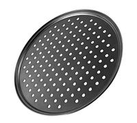VINTORKY Plaque à Pizza Perforée Acier Au Plat De Cuisson Antiadhésif Pour Four Pour Gâteau Et Pizza Conduit Chaleur Uniformément