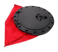 VINTORKY Plaque de Pont pour Kayak et Canoë, Couvercle de Trappe Étanche 8 Pouces Rangement Pratique, Accessoire pour Inspection et Navigation en Bateau