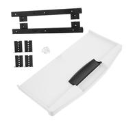 VINTORKY Plateau Clavier Ergonomique Coulissant Plastique pour Bureau Support De Clavier Rétractable avec Glissières Douces pour Accès Pratique