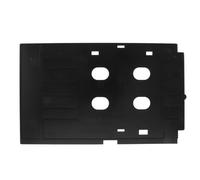 VINTORKY Plateau d'impression PVC 86 X 54 Mm pour Cartes D'identité Réutilisable, Accessoire Compatible Imprimante R330 L805, Bac Professionnel pour Cartes PVC, Outil Pratique Bureau