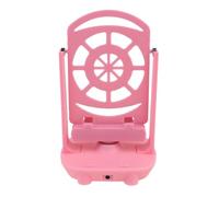 VINTORKY Podomètre à Roulement Rose Support Téléphone Portable, Fonction Compteur et Design Épais sans Aimant pour Marche et Activités