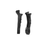 VINTORKY Poignées Ergonomiques VTT 22,2 MM en Corne de Taureau, 1 Paire, Prolongateurs pour Cyclisme sur Terrains Difficiles et Ascensions