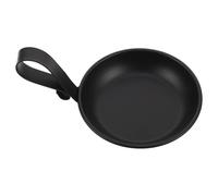 VINTORKY Porte-Bougie en Fer forgé, Support Noir pour Bougies LED et Cire, bougeoir Pilier en Fer forgé, 9 cm (3,54 po), décoratif pour cônes d'encens, Spa, Mariages
