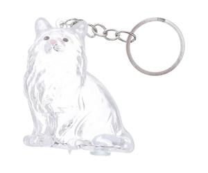 VINTORKY Porte-clés pour Rangement des Poils de Chat Commémoratif en Abs de Chat, Boîte Légère Accessoire Souvenir Créatif pour Usage Quotidien ou Mémorial