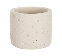 VINTORKY Pot à allumettes en béton pour Foyer extérieur - Organisateur d'allumettes Moderne pour Bougies - Porte- Minimaliste Vide pour fêtes, Salle de Bain et espaces de Divertissement à