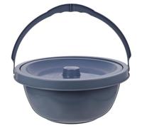 VINTORKY Pot de Chambre Portable en Pp avec Couvercle et Poignée, Conception Étanche et Pratique, Adapté pour Camping et Voiture, pour Personnes Âgées et Garçon et Filles