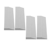 VINTORKY Rampe de Seuil en Pvc pour Robot Aspirateur, 4pcs, Détachable et Lavable, pour Franchir Petits Obstacles Domestiques