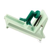 VINTORKY Râpe Rotative Manuelle Couleur Vert Multifonction en Acier Inoxydable et Abs, Coupe Légumes et Précis pour Usage Domestique