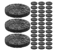 VINTORKY Recharge pour Médaillon à Parfum 200pcs Coussinets Ronds en Noyau de Coton Adaptés aux Huiles Essentielles Diffusion Lente Uniforme pour Voiture et Voyage
