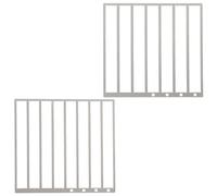 VINTORKY Règle en acier inoxydable pour art diamant (lot de 2) : pour strass carrés et ronds - Accessoires d'alignement et outils de redressement pour art diamant