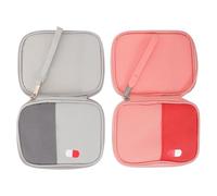 VINTORKY Sacs de Rangement Médicaux Pratiques 2Pcs Portable Pochettes pour Médicaments Maison et Déplacements Couleur Aléatoire